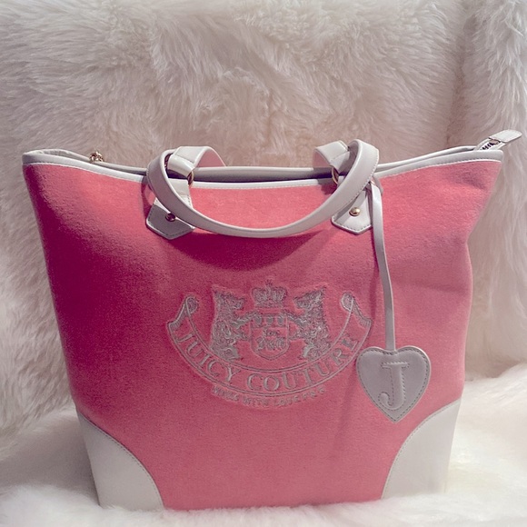 Juicy Couture Pink / Strawberry Ice Tote NWT Excellent Condition - Picture 13 of 13